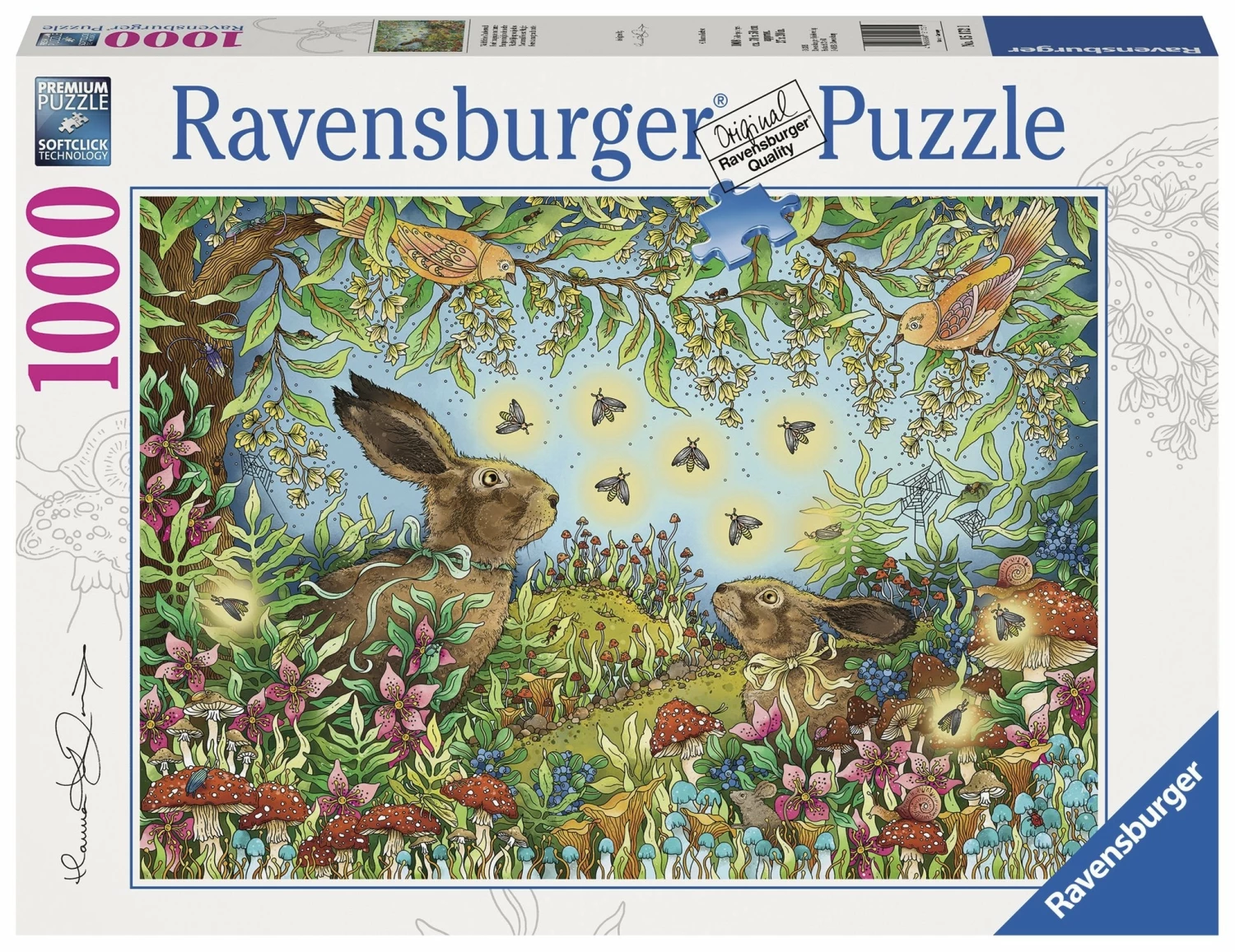 Ravensburger Nocturnal Forest Magic Puzzle 1000pc 3 Ravensburger Nocturnal Forest Magic Puzzle 1000pc