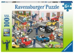 Ravensburger Police On Patrol Puzzle 100pc