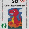 50 Color By Numbers -GAMES WORLD Sales purp064