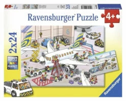 Ravensburger Around The Airplane Puzzle 2X24Pc