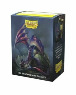 Huey Baby Dragon Brushed Art - 63.5x88 Sleeves - Box 100 Dragon Shield