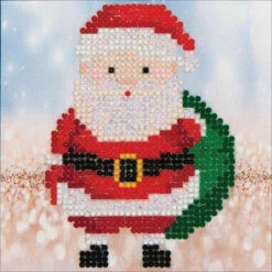Diamond Dotz SANTA CLAUS SACK PILLOW - DDOTZ