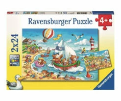 Ravensburger Seaside Holiday Puzzle 2x24pc