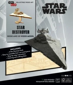 Star Destroyer - Star Wars - Incredibuilds 3D Wood Model