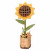 Sunflower - Wood Bloom - ROBOTIME -GAMES WORLD Sales sunflower