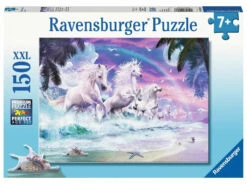 Ravensburger Unicorns On The Beach Puzzle 150pc