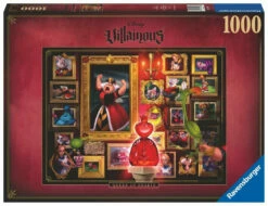Ravensburger Villainous Queen Of Hearts Puzzle 1000pc