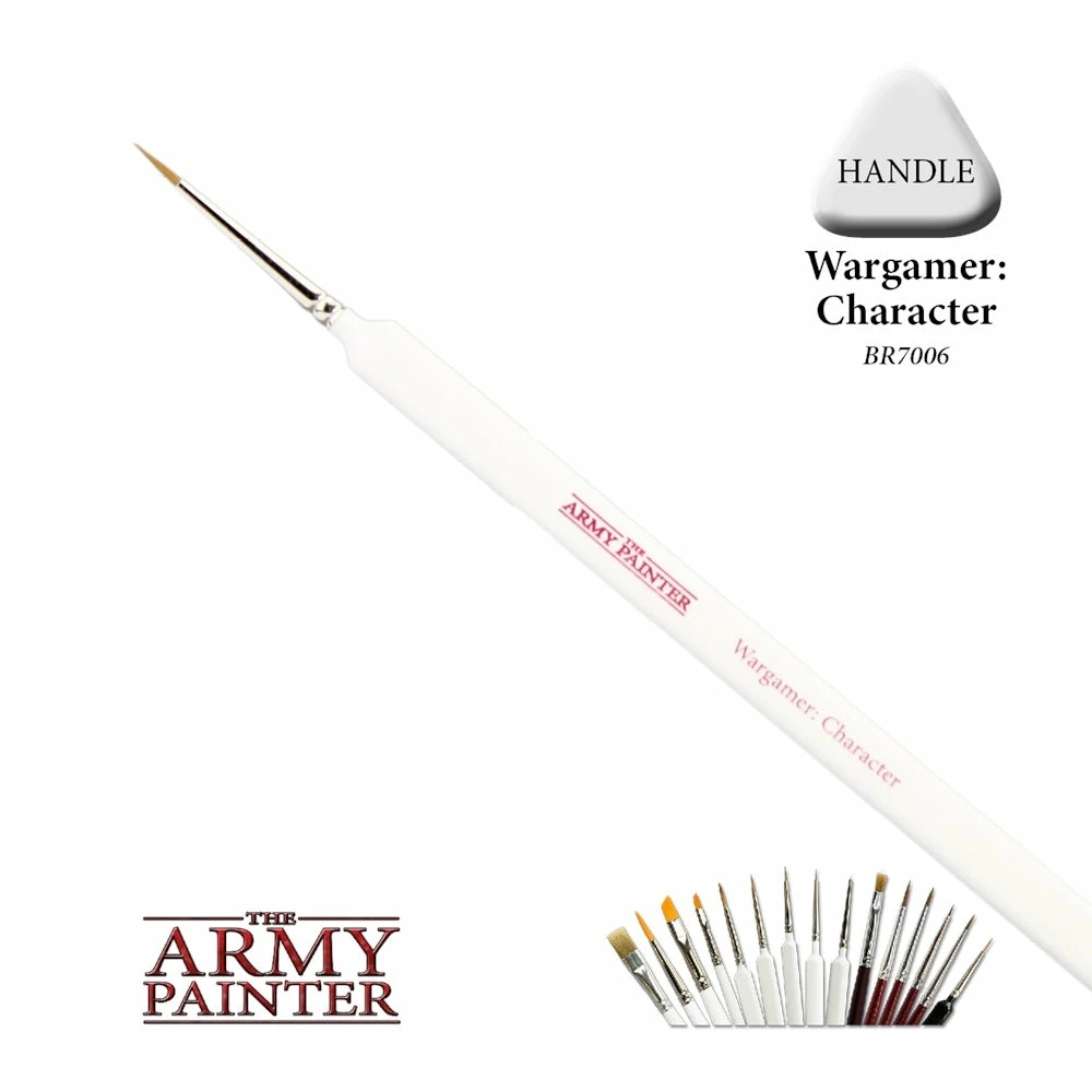 Wargamer Brush - Character - Army Painter 3 Wargamer Brush - Character - Army Painter