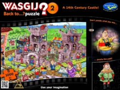 WASGIJ? BACK TO #2 14th Century Castle 1000pc HOLDSONS