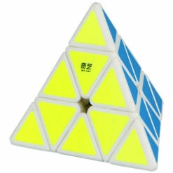 White QiYi Pyraminx Qiming