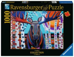 Ravensburger Winter Moose Puzzle 1000pc