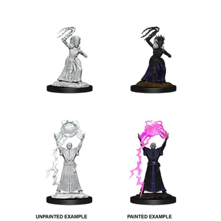 Drow Mage & Drow Priestess - D&D Nolzurs Marvelous Unpainted Minis AUG 2020 3 Drow Mage & Drow Priestess - D&D Nolzurs Marvelous Unpainted Minis AUG 2020